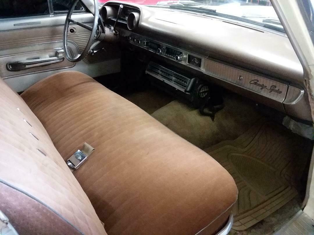 1963 White Ford Galaxie Wagon