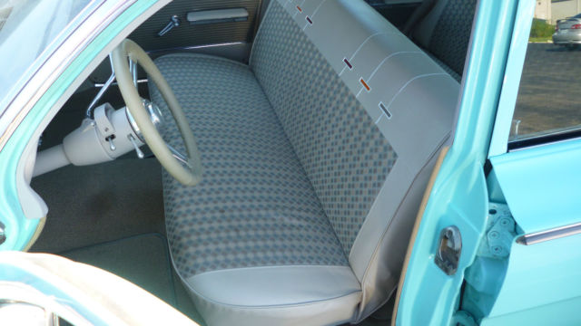 1962 Blue Chevrolet Bel Air/150/210 Station wagon