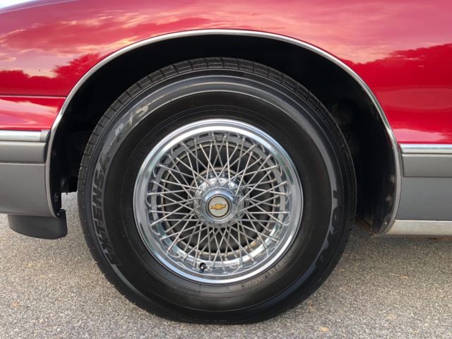 1994 Medium Garnet Red Metallic / Medium Gray Metallic Chevrolet Capriceold Wagon