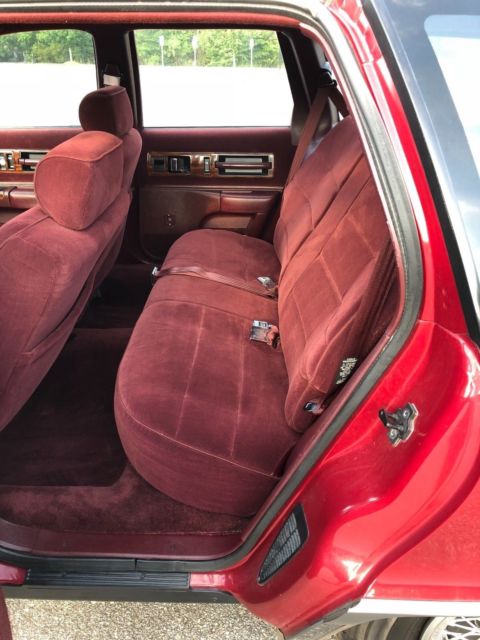 1994 Medium Garnet Red Metallic / Medium Gray Metallic Chevrolet Capriceold Wagon