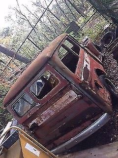 1949 Red Willys Station Wagon