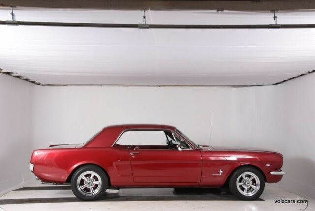 1966 Burgundy Ford Mustang Coupe