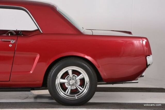 1966 Burgundy Ford Mustang Coupe