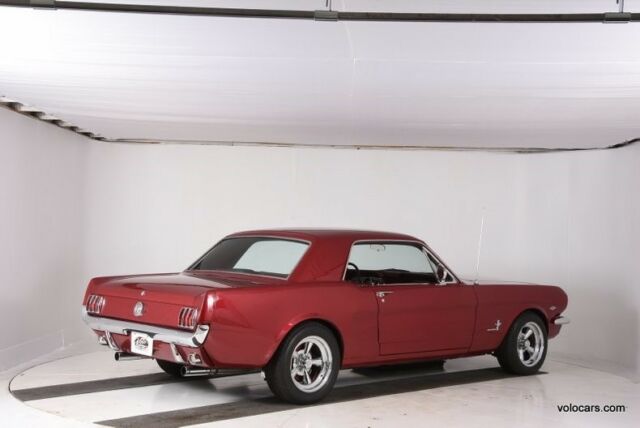 1966 Burgundy Ford Mustang Coupe