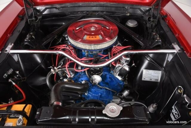 1966 Burgundy Ford Mustang Coupe