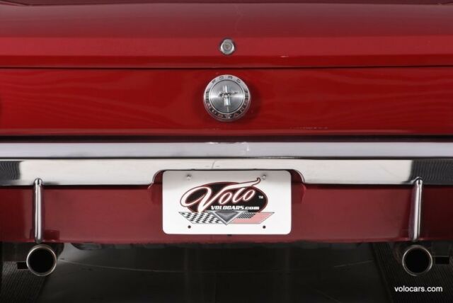 1966 Burgundy Ford Mustang Coupe