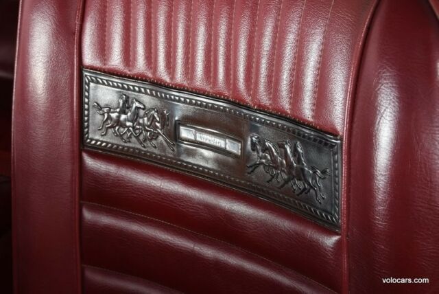 1966 Burgundy Ford Mustang Coupe