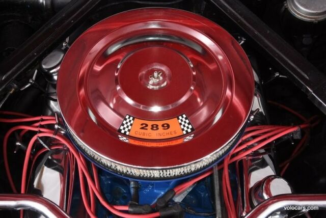 1966 Burgundy Ford Mustang Coupe