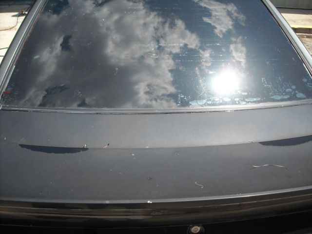 1986 Black Ford Mustang