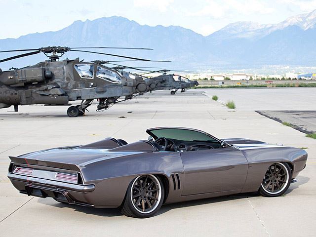 1969 Gray Chevrolet Camaro Convertible