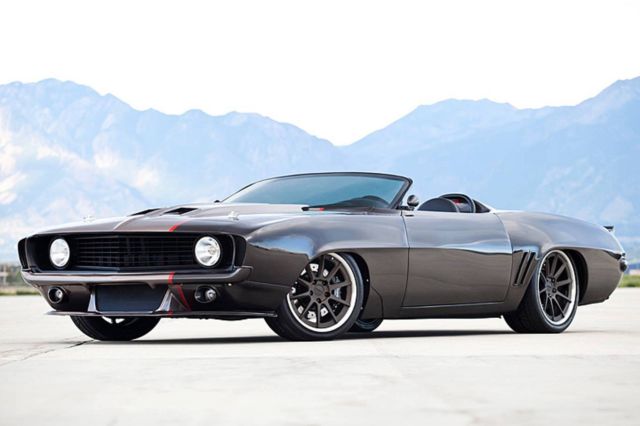 1969 Gray Chevrolet Camaro Convertible