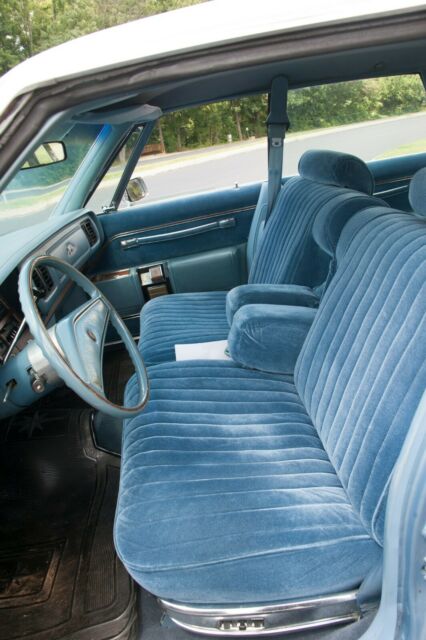 1978 Blue Chrysler New Yorker Sedan