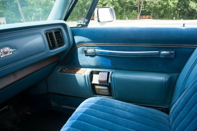 1978 Blue Chrysler New Yorker Sedan