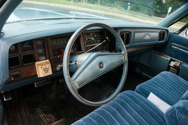 1978 Blue Chrysler New Yorker Sedan
