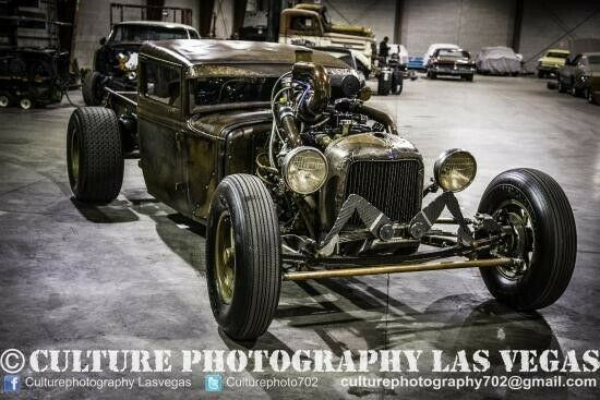 1930 Custom rust finish Ford Model A Truck