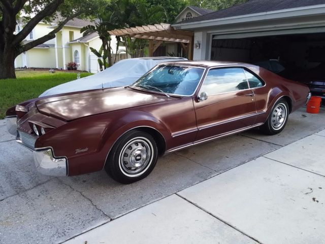 1966 Dark Ginger Oldsmobile Toronado Coupe