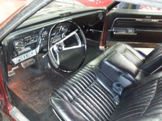 1966 Dark Ginger Oldsmobile Toronado Coupe