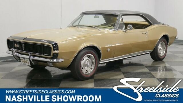 1967 Gold Chevrolet Camaro Coupe