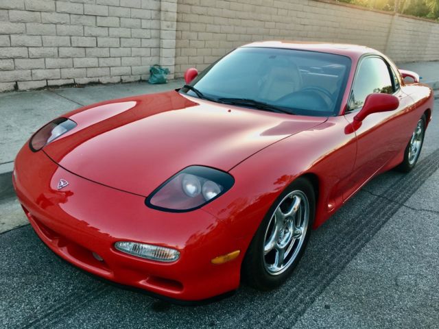 1993 Red Mazda RX-7 Coupe