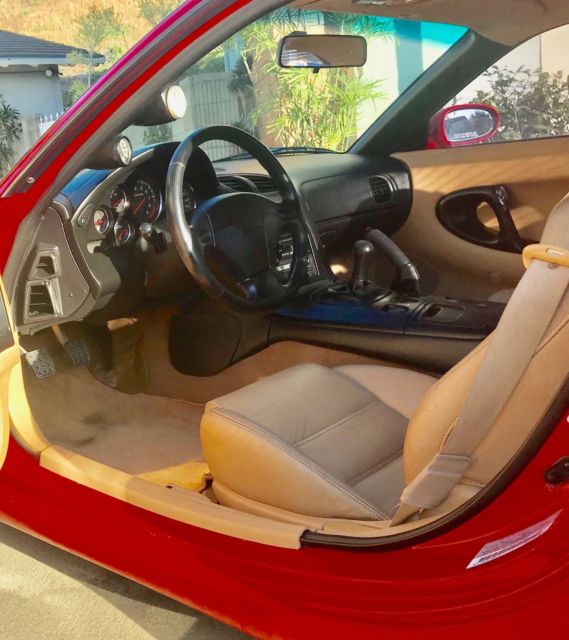 1993 Red Mazda RX-7 Coupe