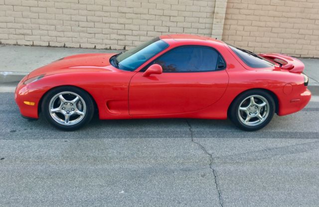 1993 Red Mazda RX-7 Coupe