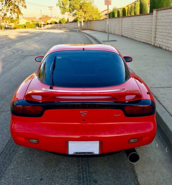 1993 Red Mazda RX-7 Coupe