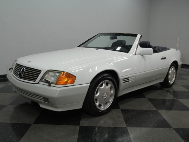 1992 White Mercedes-Benz SL-Class Convertible
