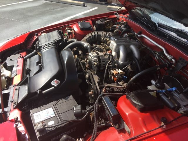 1991 Red Mazda RX-7 Convertible