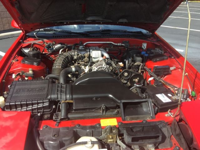 1991 Red Mazda RX-7 Convertible