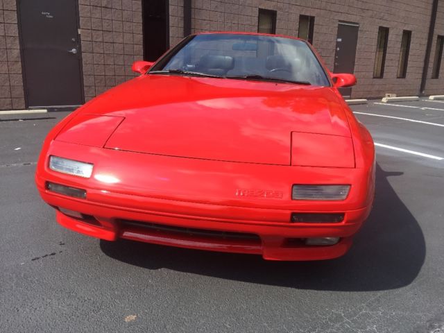 1991 Red Mazda RX-7 Convertible