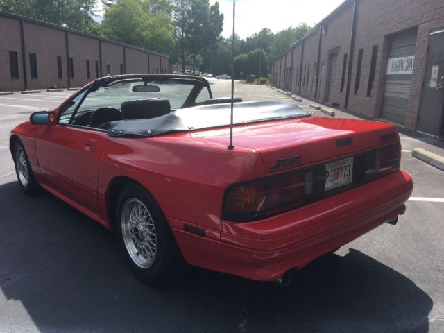 1991 Red Mazda RX-7 Convertible