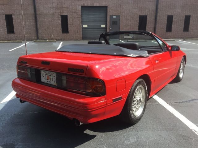 1991 Red Mazda RX-7 Convertible