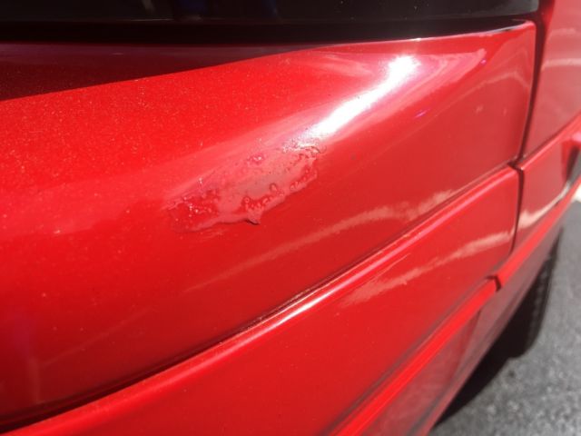 1991 Red Mazda RX-7 Convertible