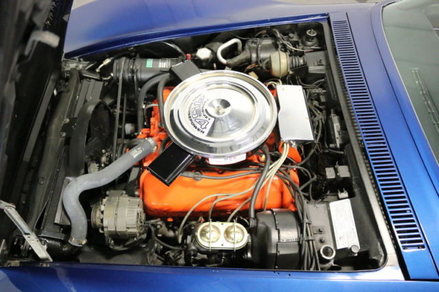 1971 Blue Chevrolet Corvette Coupe