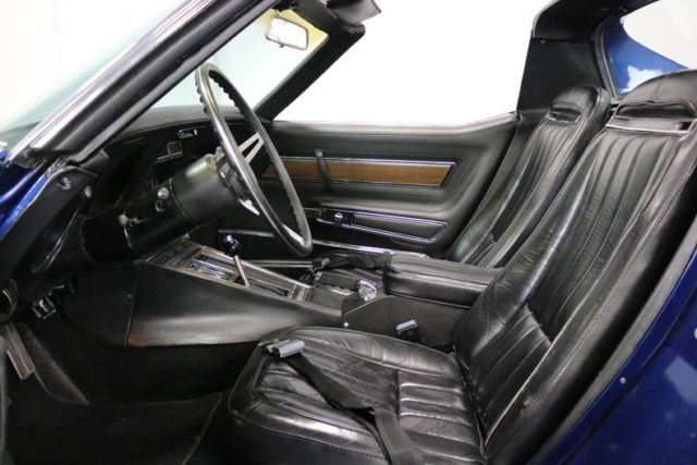 1971 Blue Chevrolet Corvette Coupe