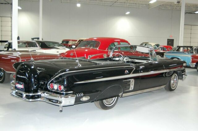 1958 Black Chevrolet Impala Convertible Convertible