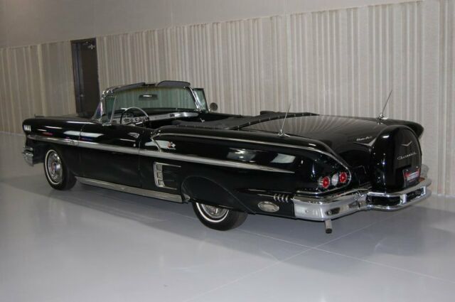 1958 Black Chevrolet Impala Convertible Convertible
