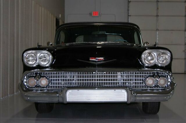 1958 Black Chevrolet Impala Convertible Convertible