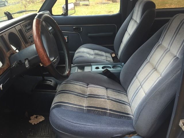 1987 LIGHT BLUE / CREAM Ford Bronco II