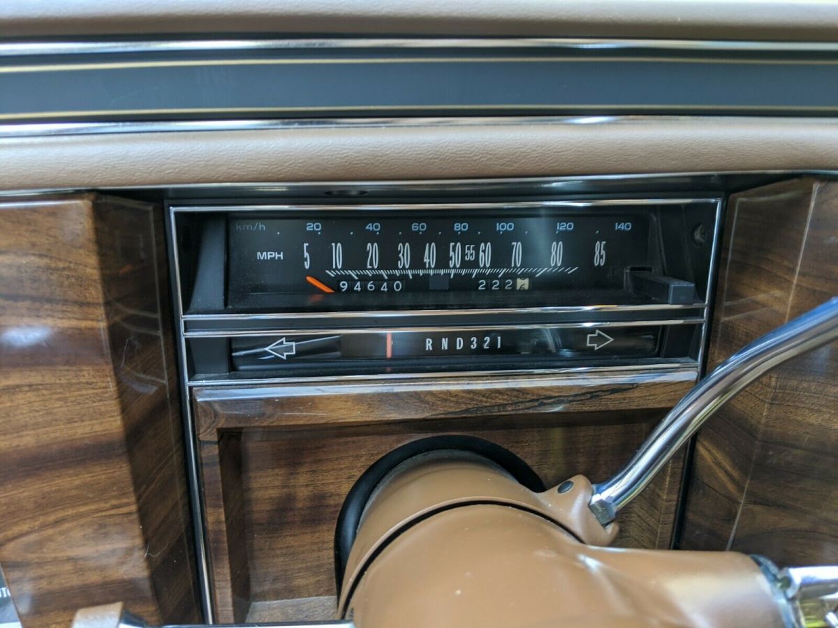 1989 White Cadillac Brougham Sedan