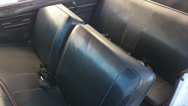 1965 White Chevrolet Corvair Coupe