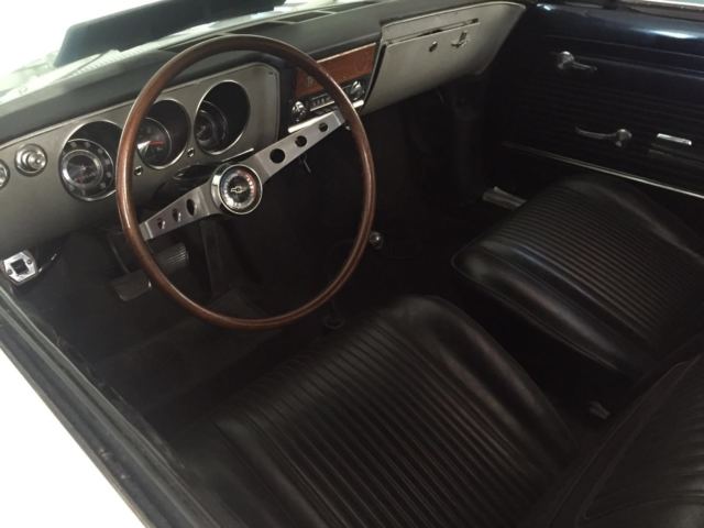 1965 White Chevrolet Corvair Coupe