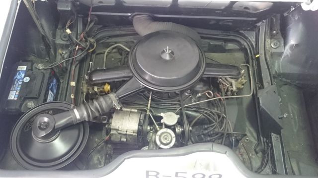 1965 White Chevrolet Corvair Coupe