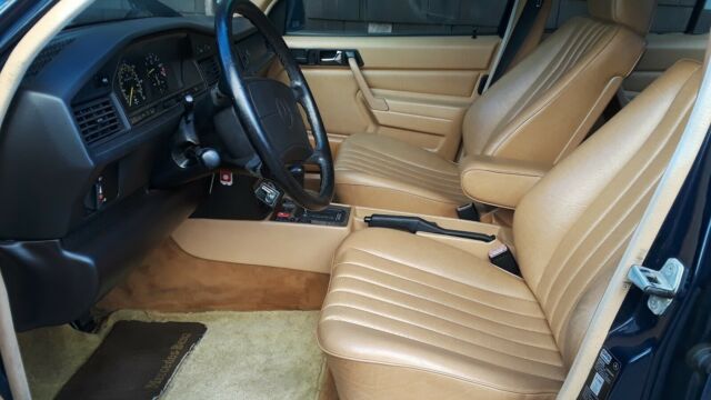 1990 Blue Mercedes-Benz 190-Series