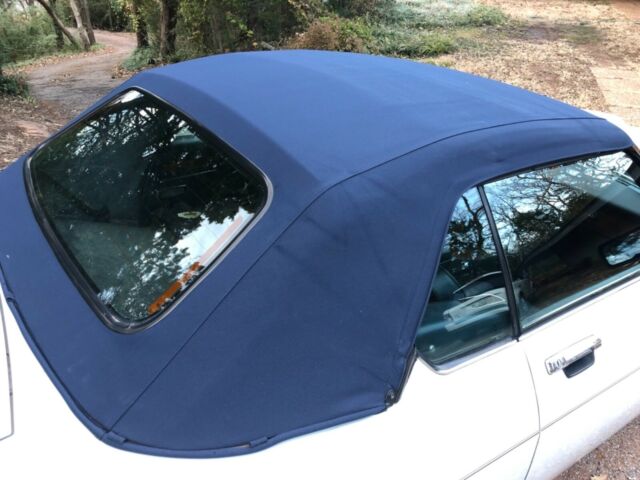 1989 White Jaguar XJS Convertible