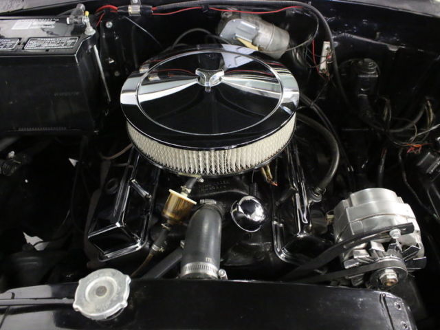 1955 Black Chevrolet Bel Air/150/210 Sedan