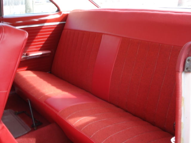 1966 White Chevrolet Nova Coupe