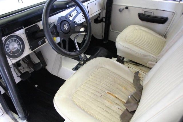 1968 White Ford Bronco