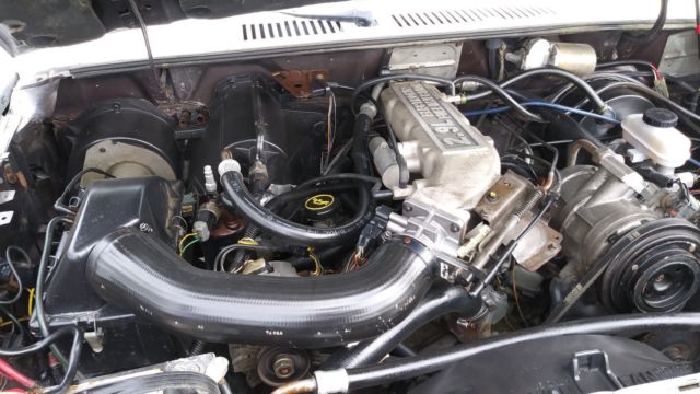 1988 White Ford Bronco II SUV