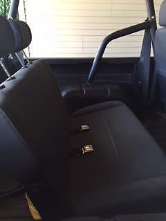 1975 White Ford Bronco Jeep